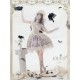 B.Dolly The Nightingale Of Courtyard JSK with detachable Lace Feather Hem(Pre-Order/Full Payment Without Shipping)